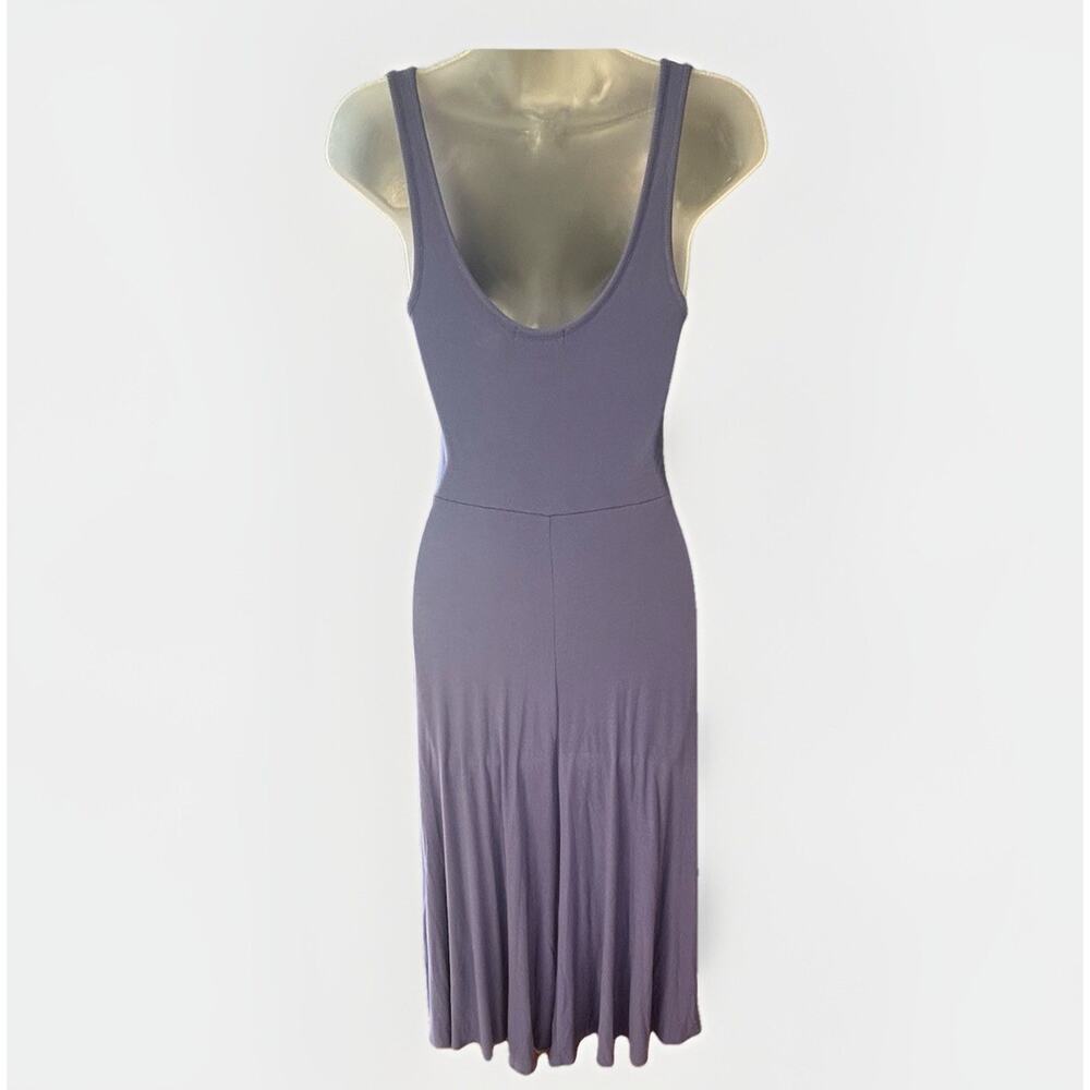 Marine Layer Lexi Soft Ribbed Fit & Flare Casual Midi Tank Dress Size XS Beach - Picture 7 of 10